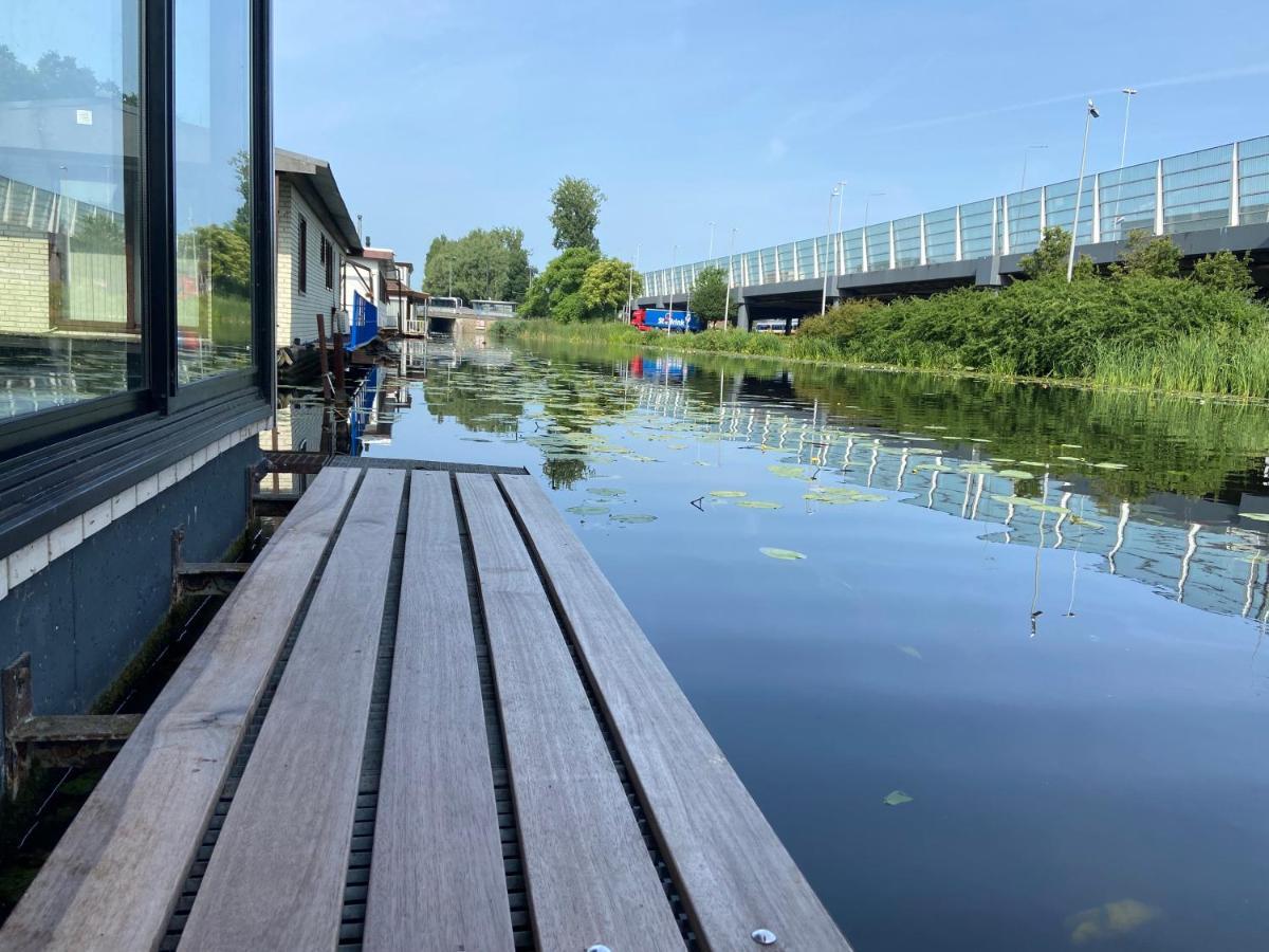Appartamento Unieke Woonark Met Privetuin En Free Parking. Rotterdam Esterno foto